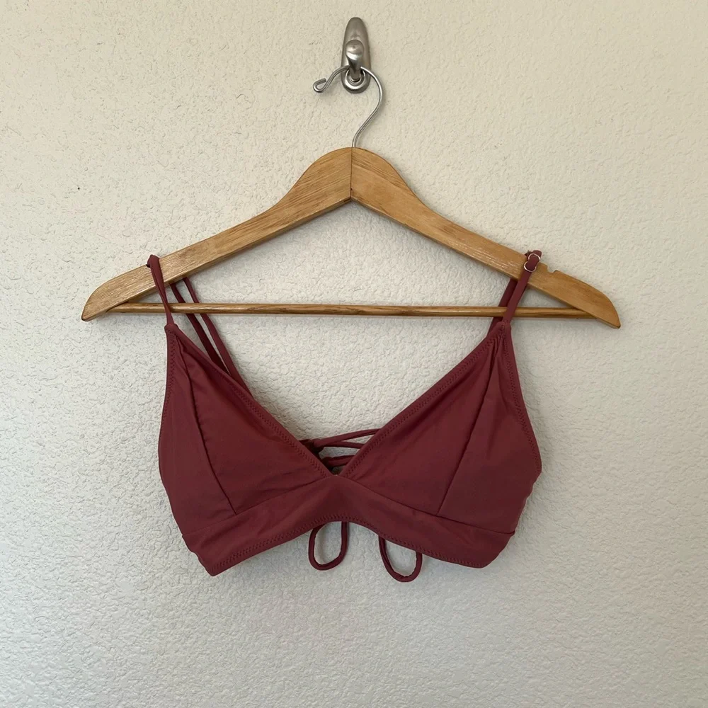 Cupshe | Brick Colored Bikini Set - Picture 2 of 11